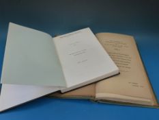 A bound LMS colour light signals review with many drawings and diagrams together with a bound run