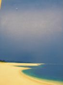 Roy Wallis acrylic on canvas of a landscape scene called 