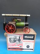 A boxed early version of a Mamod T.E.1.