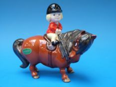 A Beswick Norman Thelwell 'Angel on Horseback'