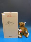 A Steiff bear (boxed,