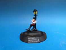 A bakelite ashtray 'Oh what a beautiful Evenin'