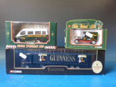 Eighteen Corgi diecast model lorries and commercial vehicles,