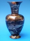 A Tony Laverick studio pottery vase (15cm high)