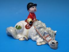 A Beswick Norman Thelwell 'Kick Start',