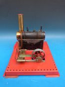 A boxed Mamod SE3 supplied to Harris Modern Physics Products (in original box)