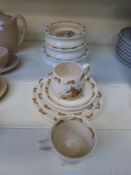 Nine pieces of Royal Doulton 'Bunnykins' ceramics all signed Barbara Vernon