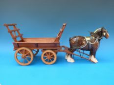 A Beswick standing Shire,