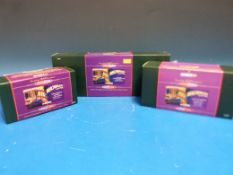 Three Corgi Premium Showmans limited edition diecast model vehicles all in original boxes