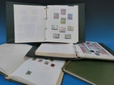 Four albums of GB stamps,