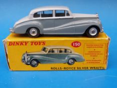 Dinky Toys diecast model Rolls Royce Silver Wraith 150 (in original box)