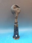 A Lucas car horn or motorcycle bulb horn