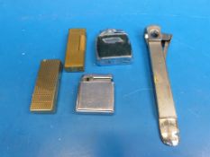 Two Dunhill lighters,