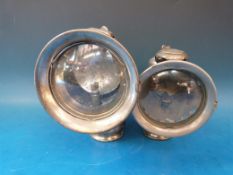 A Lucas Calcia Club and Aceta No 316 carbide lamps