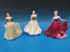 Two Royal Worcester figurines, 