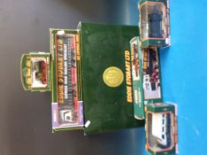 A collection of Eddie Stobart vehicles including Ford Transcontinental tilt trailer,