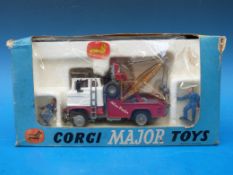 Corgi Major Toys 'Holmes Wrecker' recovery vehicle with Ford tilt cab 1142 in original box