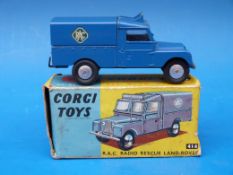 Corgi RAC Radio Rescue Land Rover