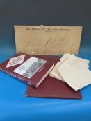 1942 railway direction report book, Wellington to Hele and Bradninch gradient diagram,