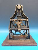 A mechanism designed for use in mines and to be driven by a steam engine with unique forward and