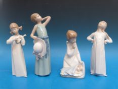 Lladro figurines Pamela Tocado, Violin player,