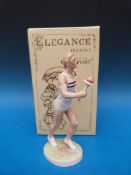 A boxed Coalport figure 