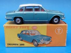 Dinky Toys diecast model vehicle Triumph 2000 135 in original box