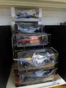 Twelve Onyx diecast model formula one cars all in original boxes