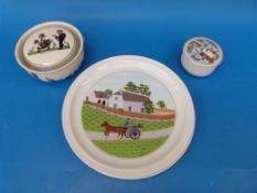 A quantity of Villeroy & Boch nursery rhyme and similar ceramics