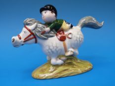 A Beswick Norman Thelwell 'Pony Express',