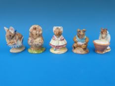 Five Beswick Beatrix Potter figures, 