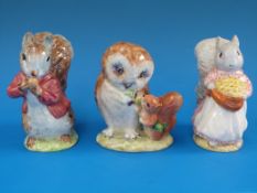 Three Beswick Beatrix Potter figures 