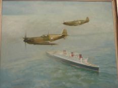 Edmund Miller oil on board 