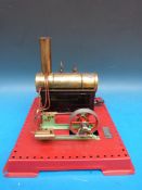 A Griffin & George Mamod SE3 with twin cylinders