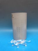 Swarovski crystal leopard (14cm long,