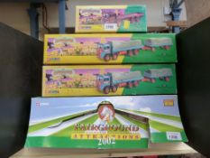 Four Corgi Showmans Range and Fairground Attractions diecast model vehicles,