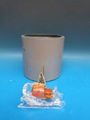 Swarovski crystal sleigh and presents (in original box)