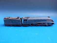 Hornby Dublo 00 gauge Class N2 0-6-2T tank locomotive LNER 9596 in scarce black livery together