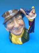 A Royal Doulton large Punch and Judy Man character jug