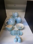 Susie Cooper Crown Burslem tea set in the 