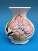 A Moorcroft bulbous vase in 