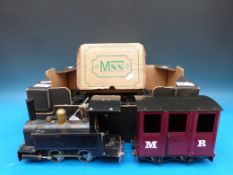 A Mamod MLB steam locomotive 