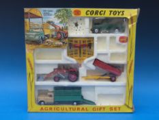 Corgi Toys Agricultural Gift Set No.5 in original box.