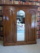 A Victorian mahogany compactum,
