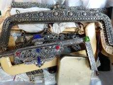 WITHDRAWN A collection of purses, some silver fitted,