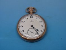 A 9ct gold Omega gentleman's pocket watch