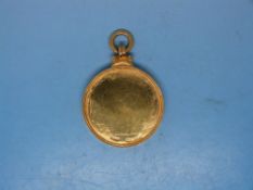 A North Eastern Football League 9ct gold medal (approximately 14.