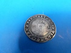 An Edward VI shilling