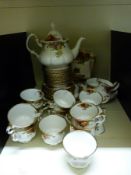 A Royal Albert 'Old Country Roses' tea service