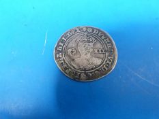 An Edward VI shilling